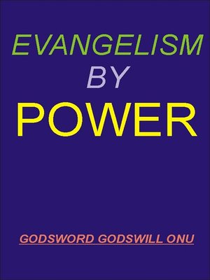 cover image of Evangelism by Power